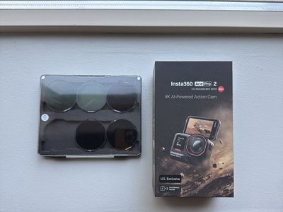 Insta360 Ace Pro 2 8K AI-Powered Action Cam Co-Engineered with Leica + NEEWER ND Filter Set