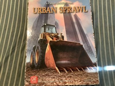 GMT Games Urban Sprawl Board Game by Chad Jensen (2011) - City Building Strategy