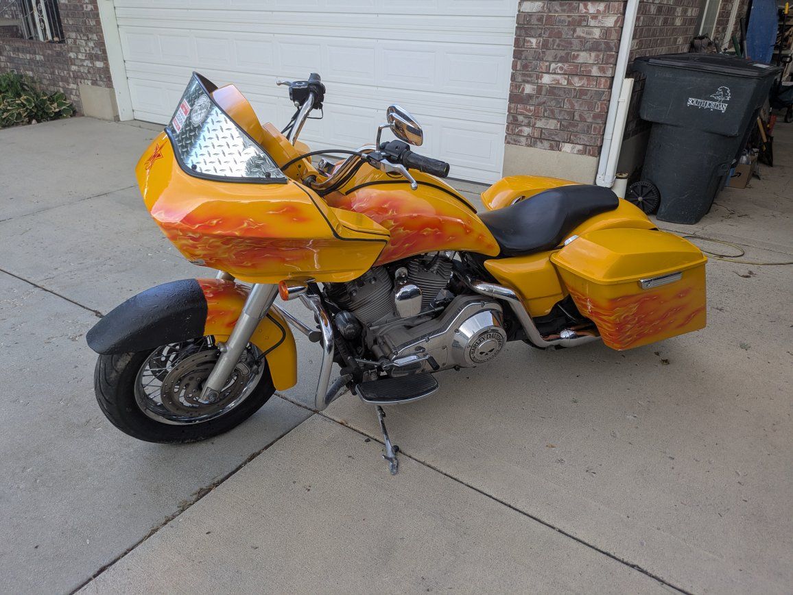 2006 Harley-Davidson Road Glide - Yellow Flame