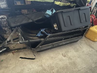 Snow Mobile Cargo Sled