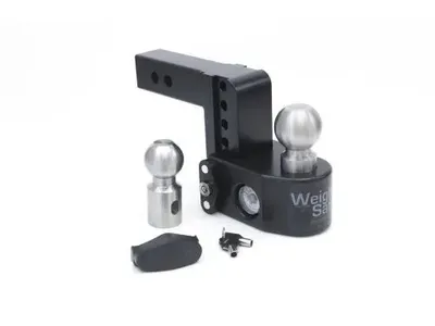 Weigh Safe WS4-2-CER-BLA Receiver Hitch Ball 4" Drop NEW