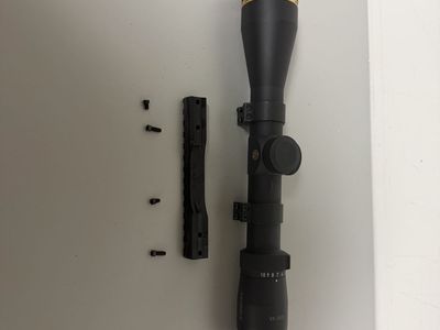 Leupold VX-5HD 2-10x42 Rifle Scope with Mount & Lens Covers