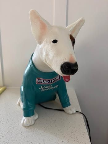 Spuds MacKenzie Bud Light Lamp