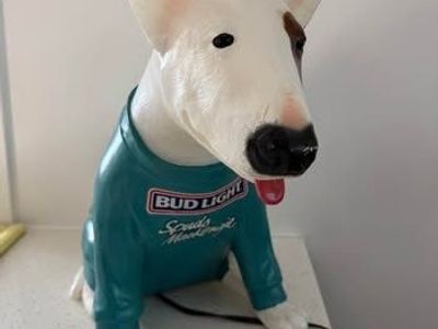 Spuds MacKenzie Bud Light Lamp