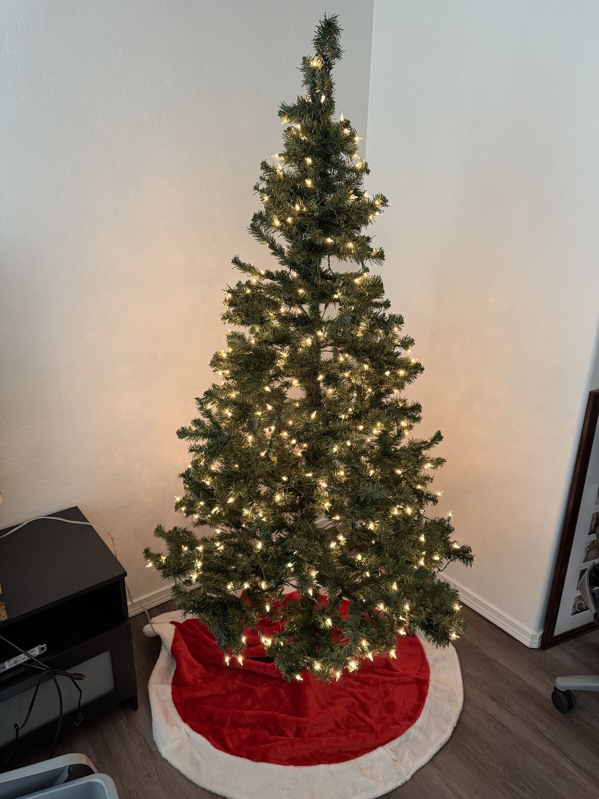 Pre-lit Christmas Tree and Extras