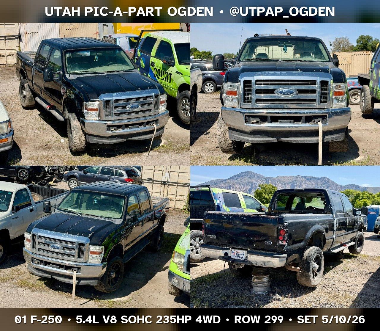 2001 Ford F-250 Parts - UTPAP Ogden