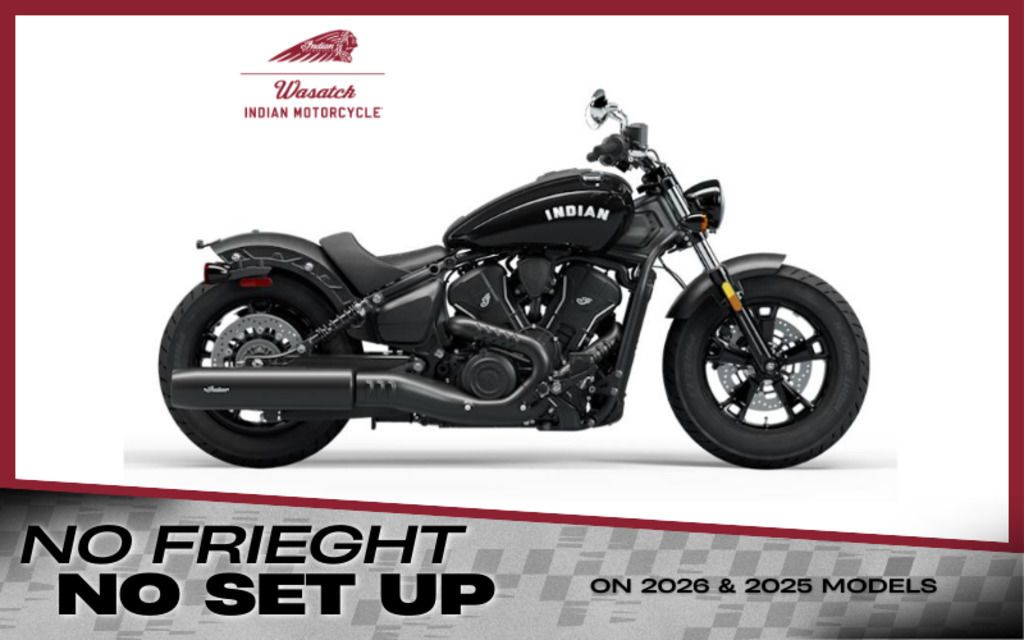 2025 Indian Motorcycle® Scout® Sixty Bobber Black Metallic