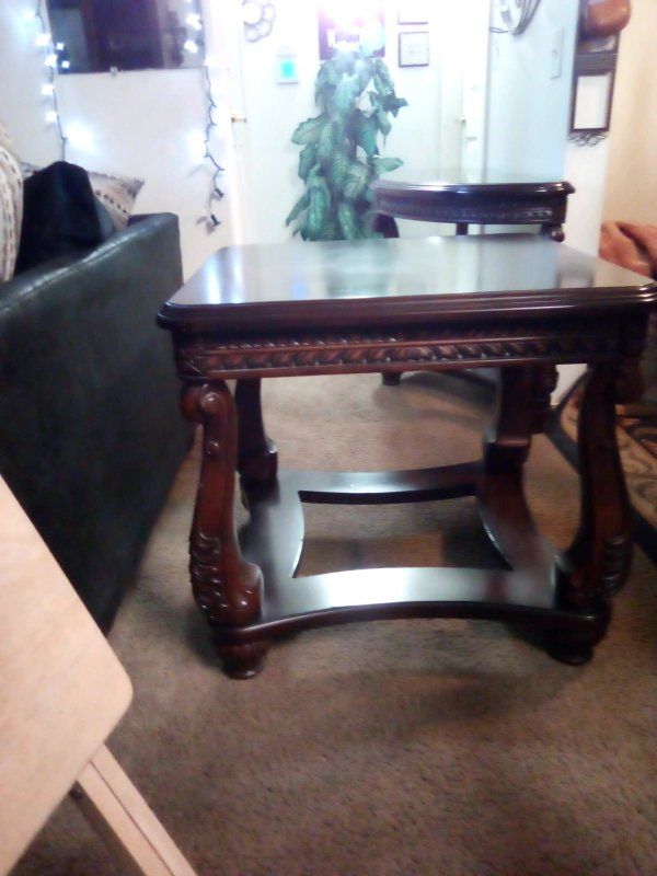 real mahogany tables