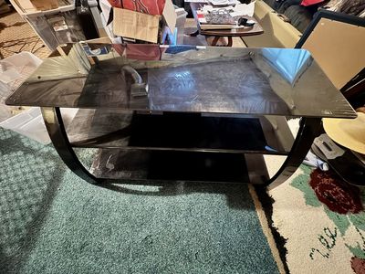 Glass TV Stand