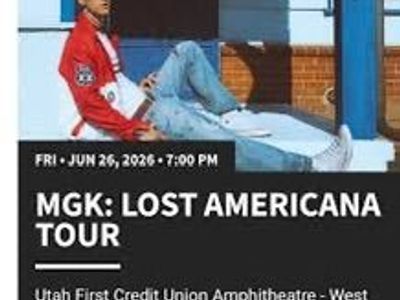 MGK PIT TICKETS X2