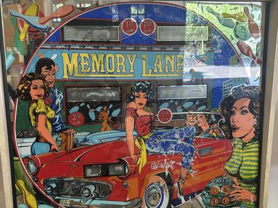 Vintage Stern Electronics Inc. 'Memory Lane' Pinball Machine - Classic Arcade Fun
