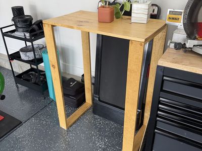 Handmade made to order custom standing desk for work or walking pad
