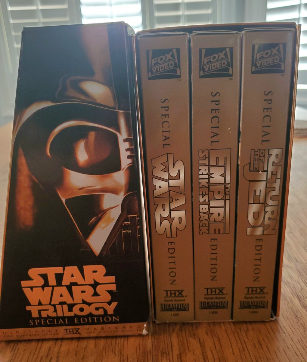 Star Wars Trilogy Special Edition. VHS. Digitally Mastered for superior sound and picture quality.
