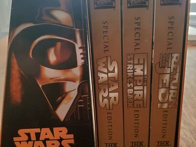 Star Wars Trilogy Special Edition. VHS. Digitally Mastered for superior sound and picture quality.