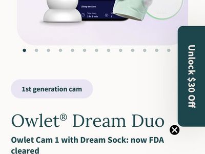 Owlet Dream Duo Sock And Camera