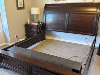 Beautiful Quality King Bed & Dresser