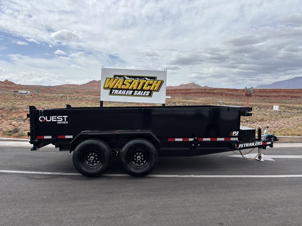 2026 PJ Trailers 7 X 14 Channel Dump d& Series wit