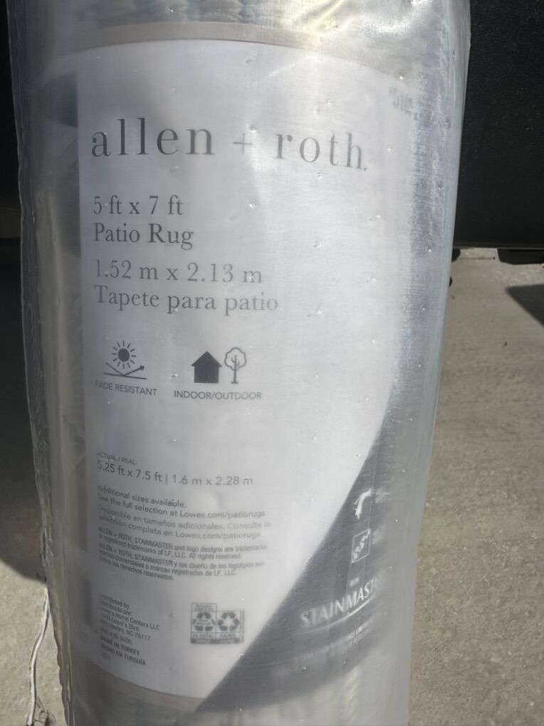 Patio Rug 5‘ X 7‘
