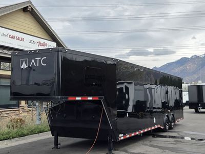 2026 ATC Trailers ATC Rom 750G 8x36 / 8.5x36 Gooseneck w/ Living Quarters Enclosed Cargo New