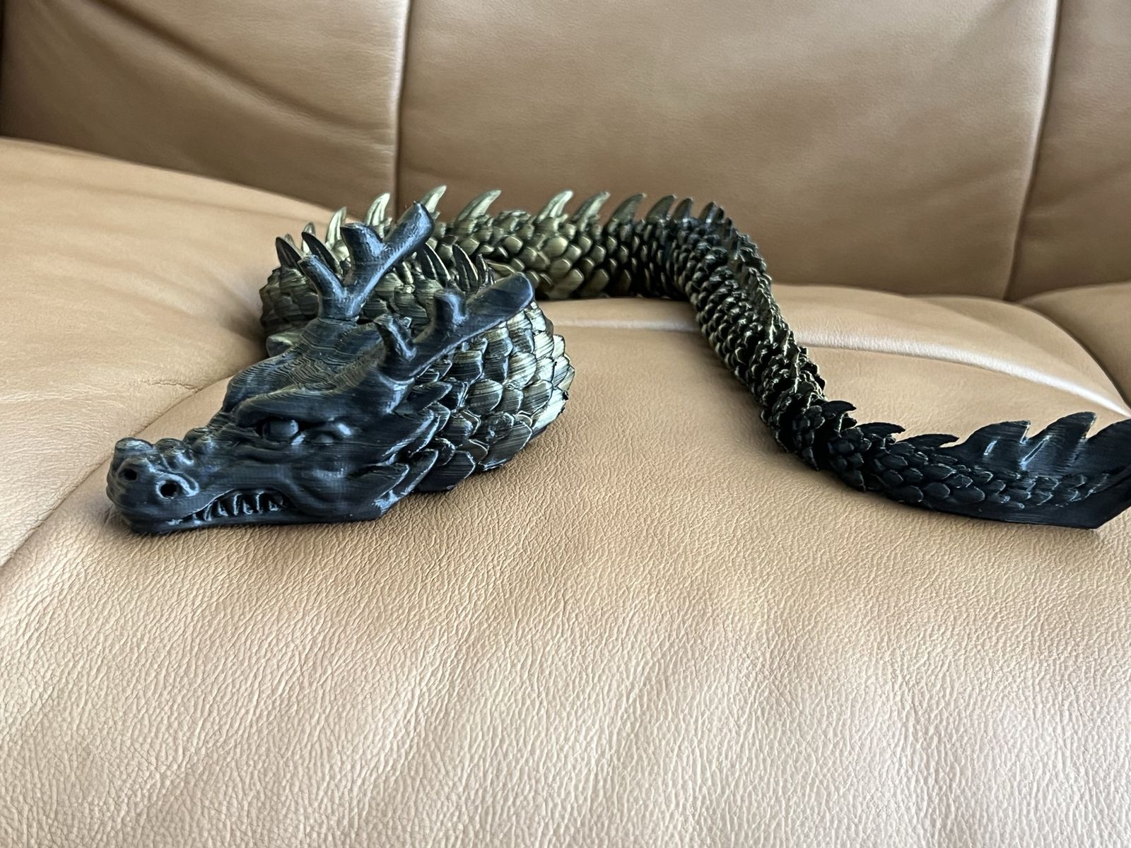 3-D printed Chinese dragon