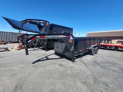2026 RawMaxx 7X16 Gooseneck LPXT 14K with 44 Side"