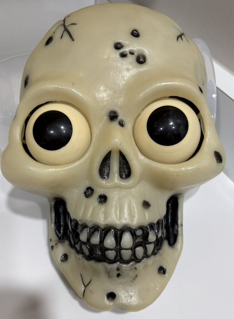 Vintage Halloween Talking Skull