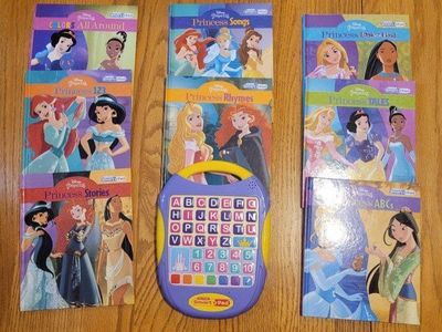 Disney Princess Smart Pad & 8-Book Library Set