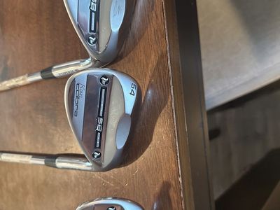 Cobra King SB Wedges Set (50°, 54°, 58°) with KBS Shafts & Golf Pride Grips - Excellent Condition