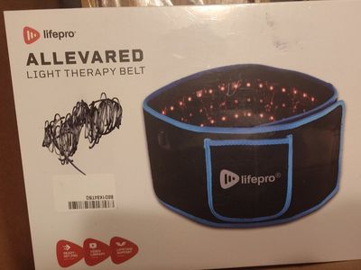 Lifepro Red Light Therapy Belt – Infrared Red Light Therapy for Body, Back Pain and Shoulder - 660nm & 850nm Near Infrared Heati