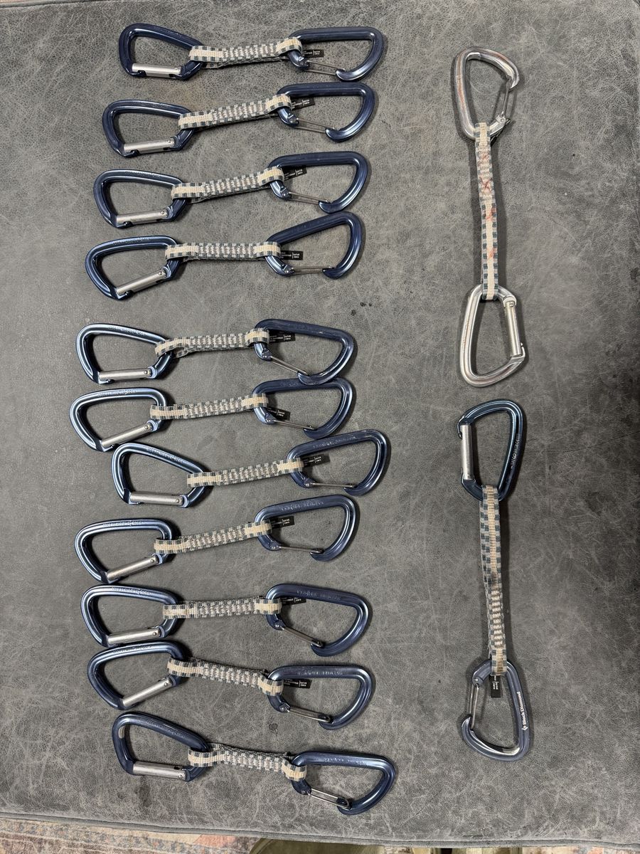 13 Black Diamond Quickdraws