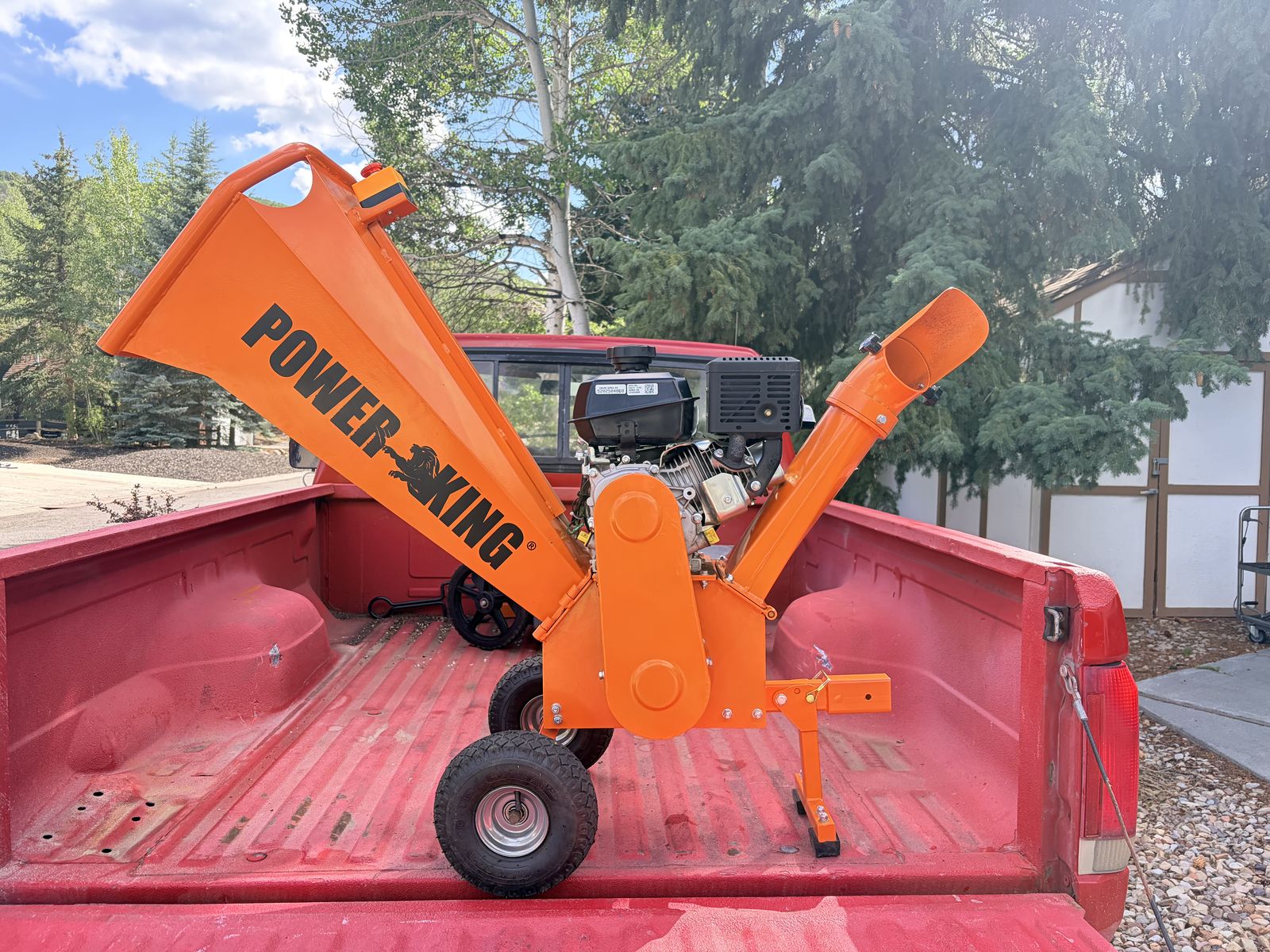 PowerKing 3" 7 HP Kohler Wood Chipper Shredder