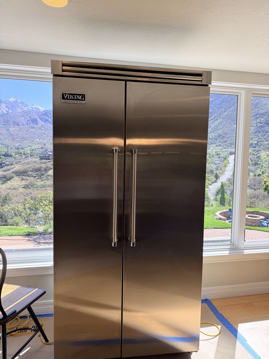 Viking 42” Built-In Refrigerator (Stainless) – Works Perfectly