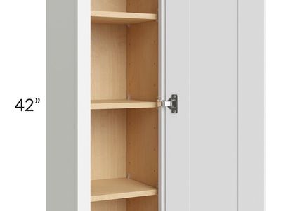 Brilliant White Shaker Wall Cabinet – 12” x 42” – $100 OBO