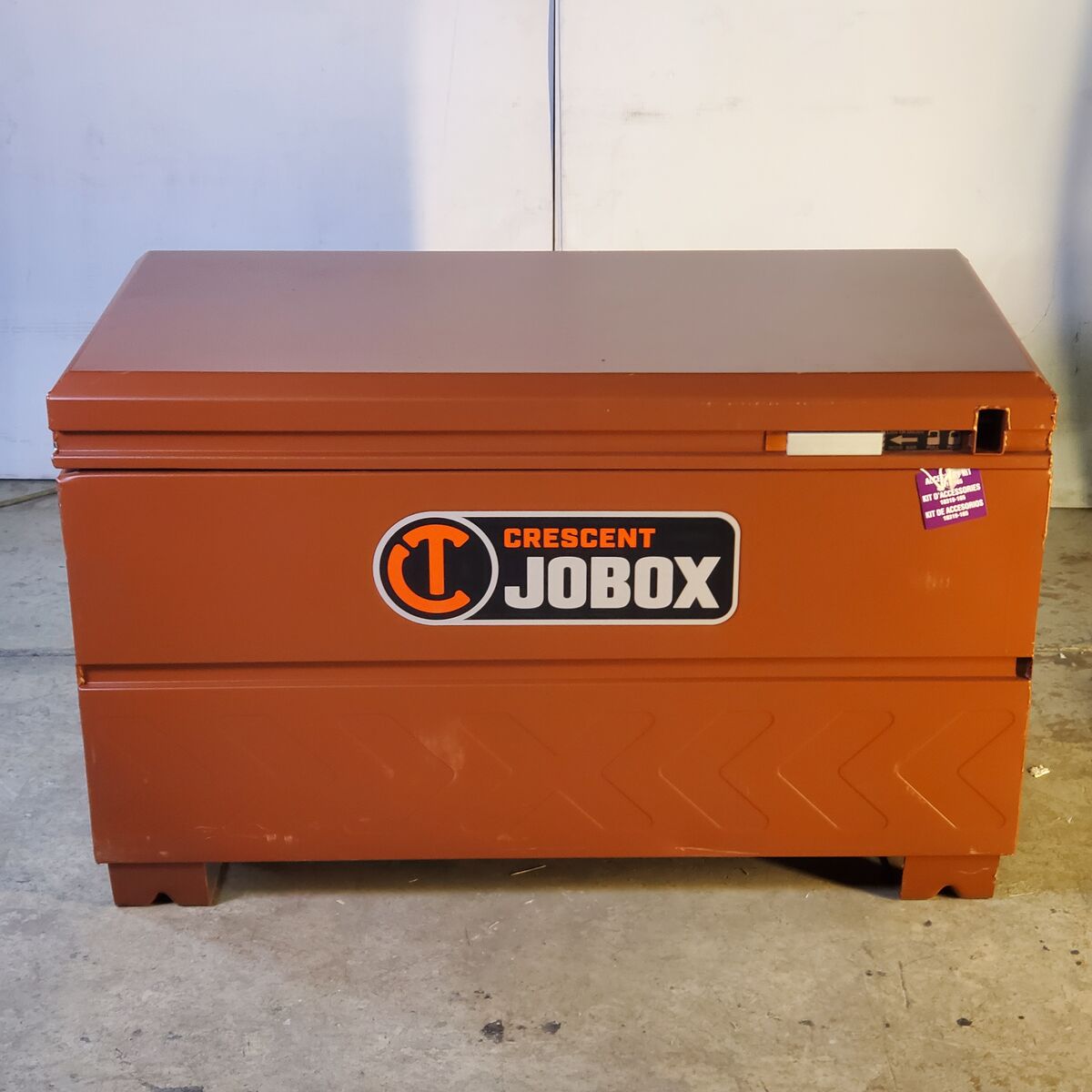 JOBOX Crescent Site-Vault Series Tool Work Chest 48"x24"x27" Brown 2-654990 (New Other)