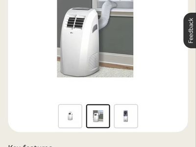LG Portable AC Unit With All Accessories