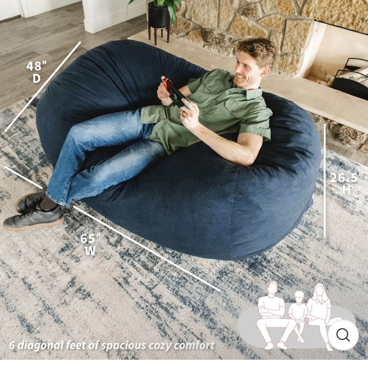 Big Joe fuf XXL Beanbag