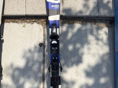 Rossignol Scan 100 Skis with Bindings - 108/67/94 R:6m - Made in France