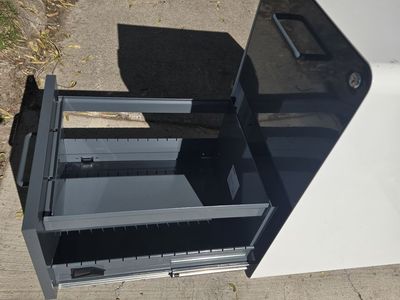 Poppin brand File cabinet - Stow Style high quality