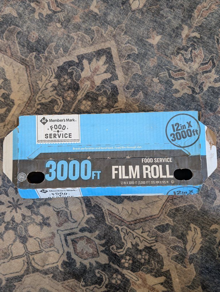 Member's Mark Food Service Film Roll 12in x 3000ft Plastic Wrap