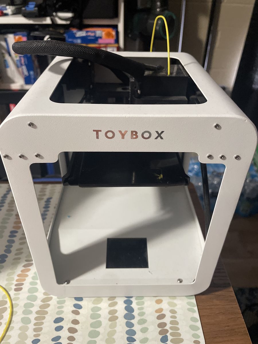 Toy box 3d printer w Food bundle