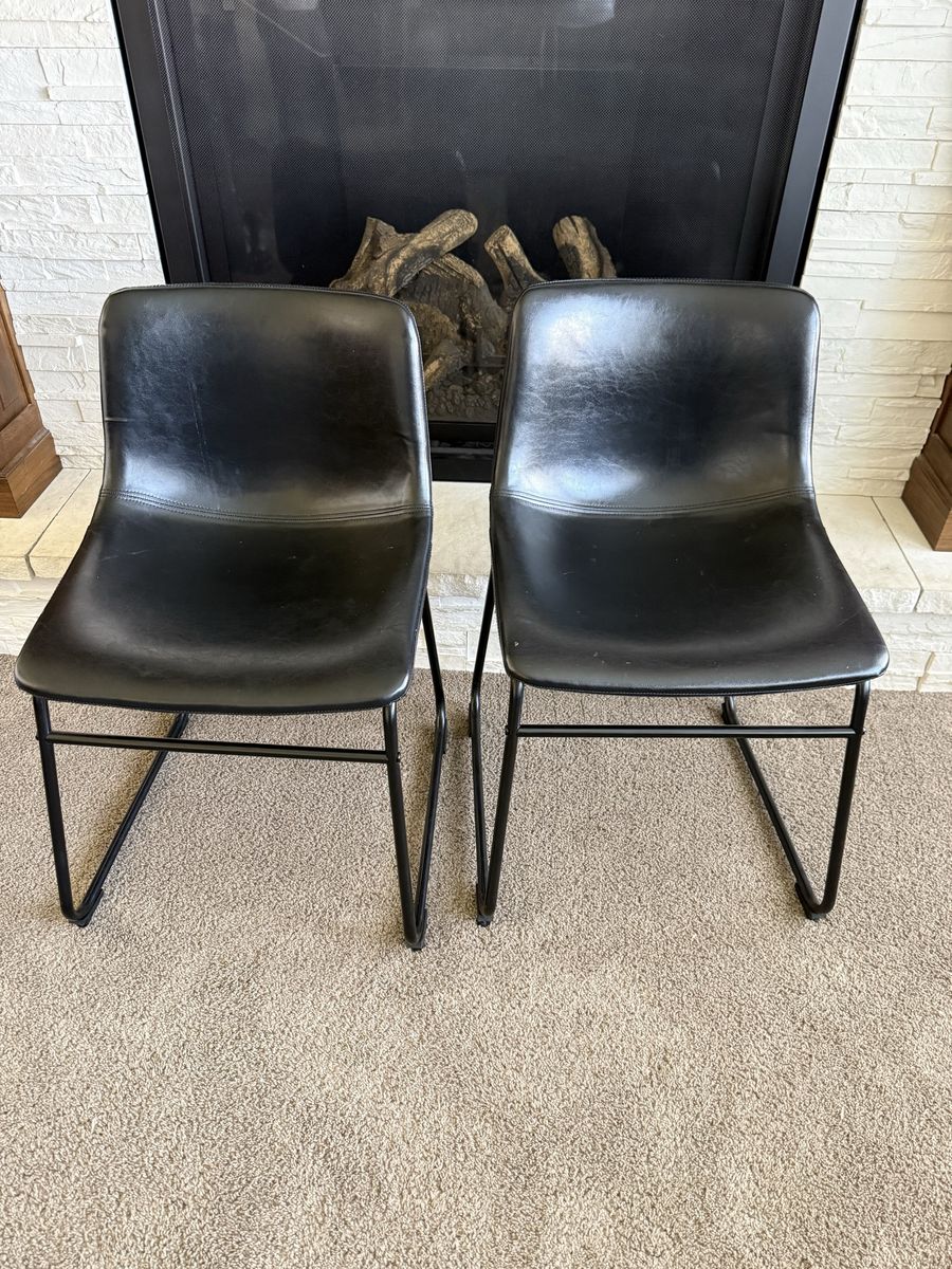 Leather desk chairs