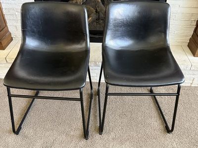 Leather desk chairs