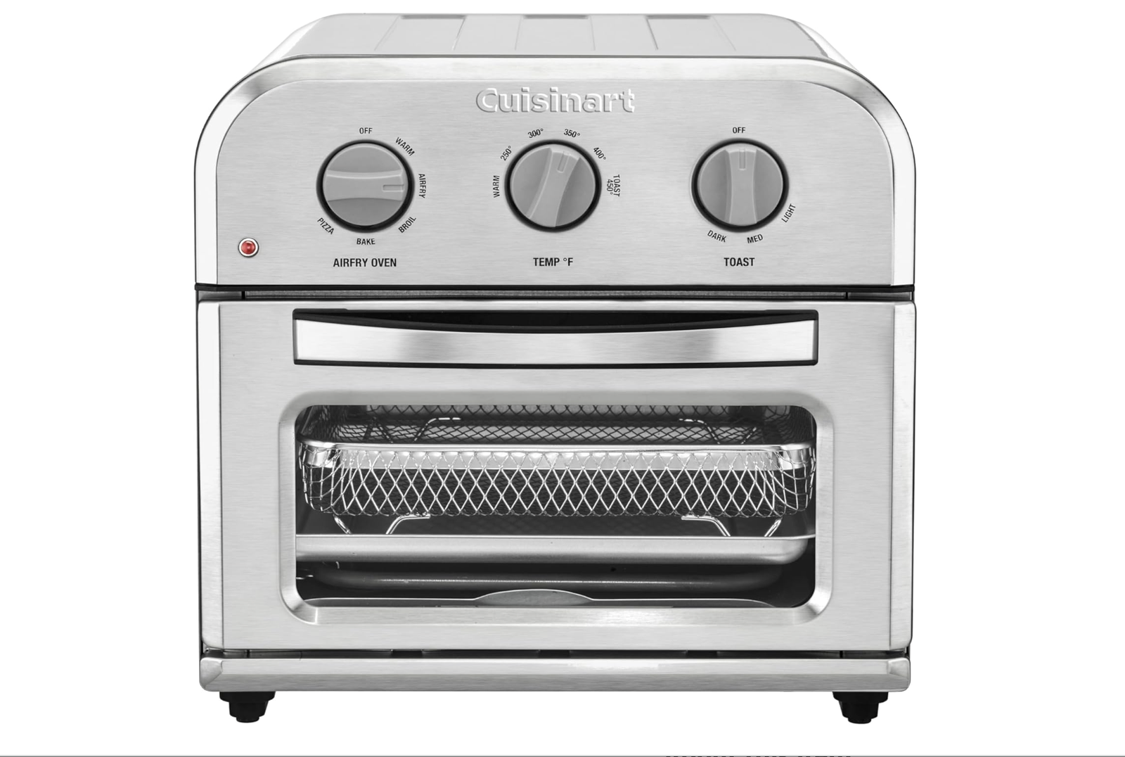 New in box, Cuisinart Compact Air Fryer Toaster Oven, Stainless Steel Fryer with 6-in-1 Functions,