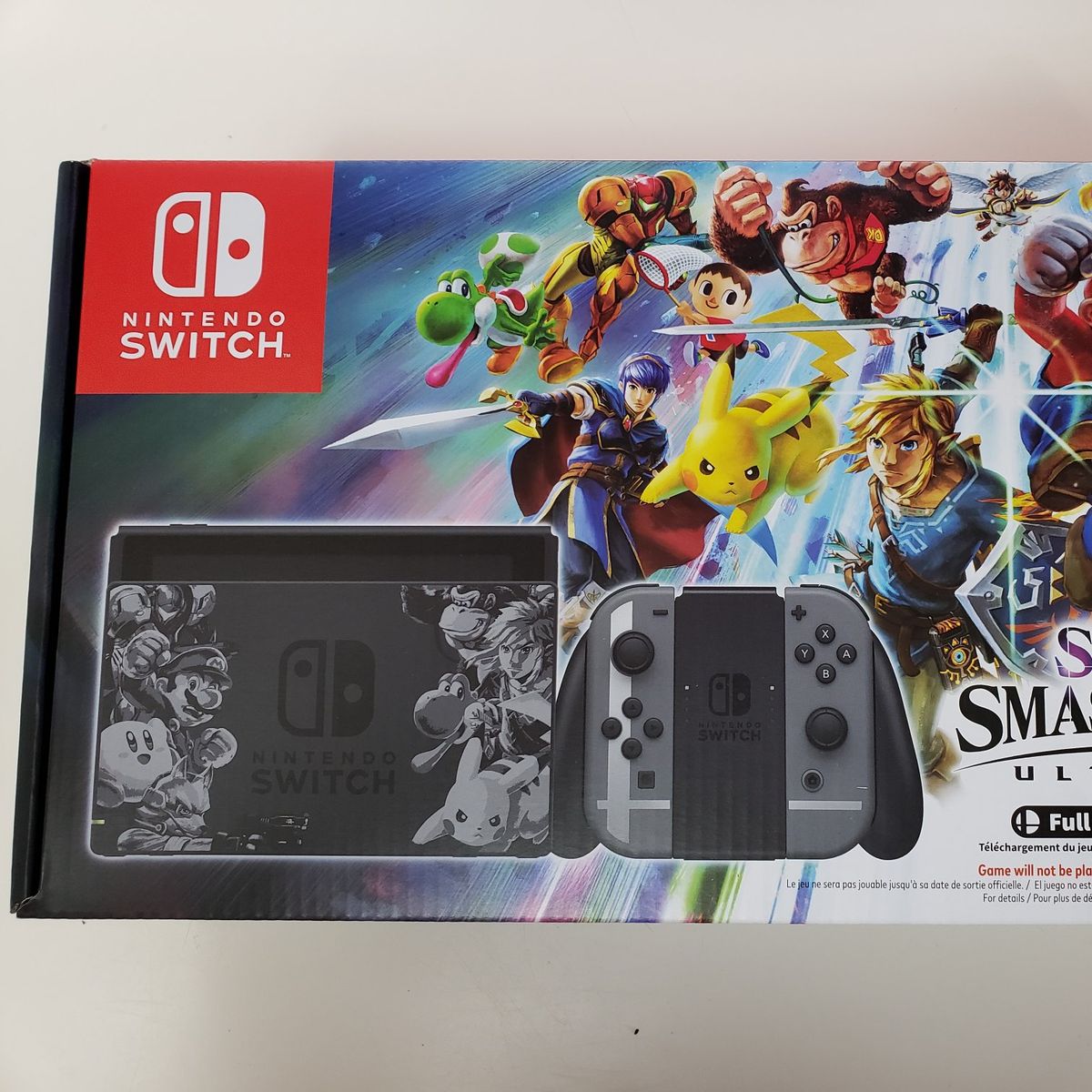 Nintendo Switch 1st Gen Super Smash Bros Edition