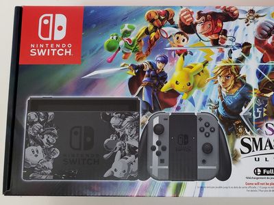 Nintendo Switch 1st Gen Super Smash Bros Edition