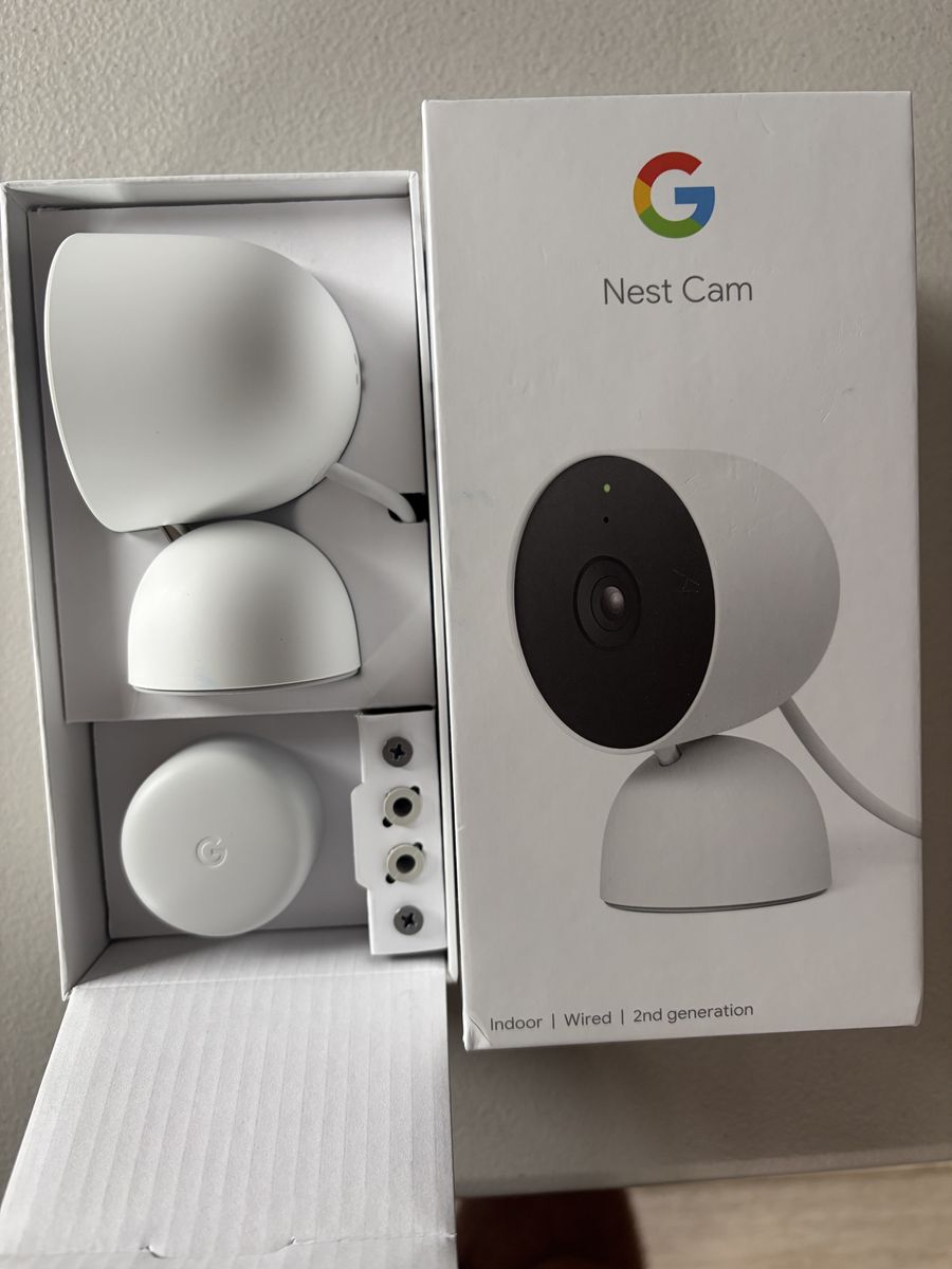 Nest indoor camera wired 2nd gen NEW