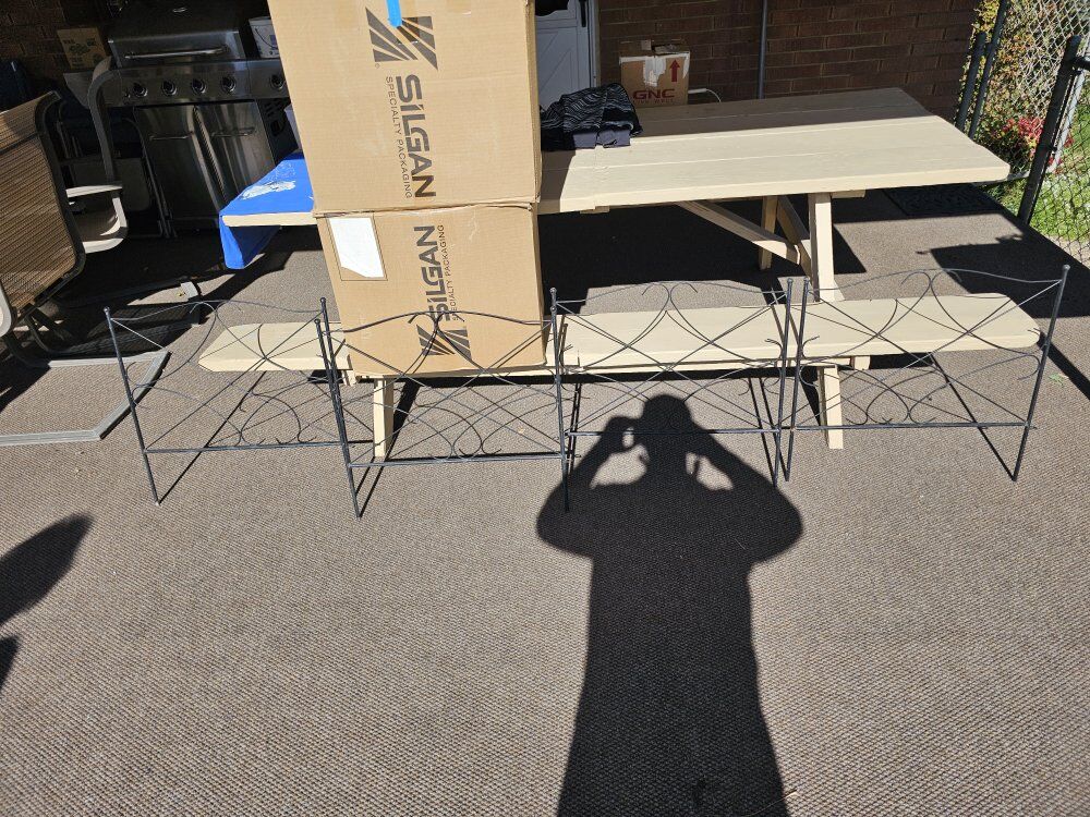 Decorative metal garden gates