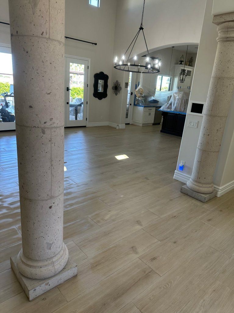 Stone Columns / Pillars Pair