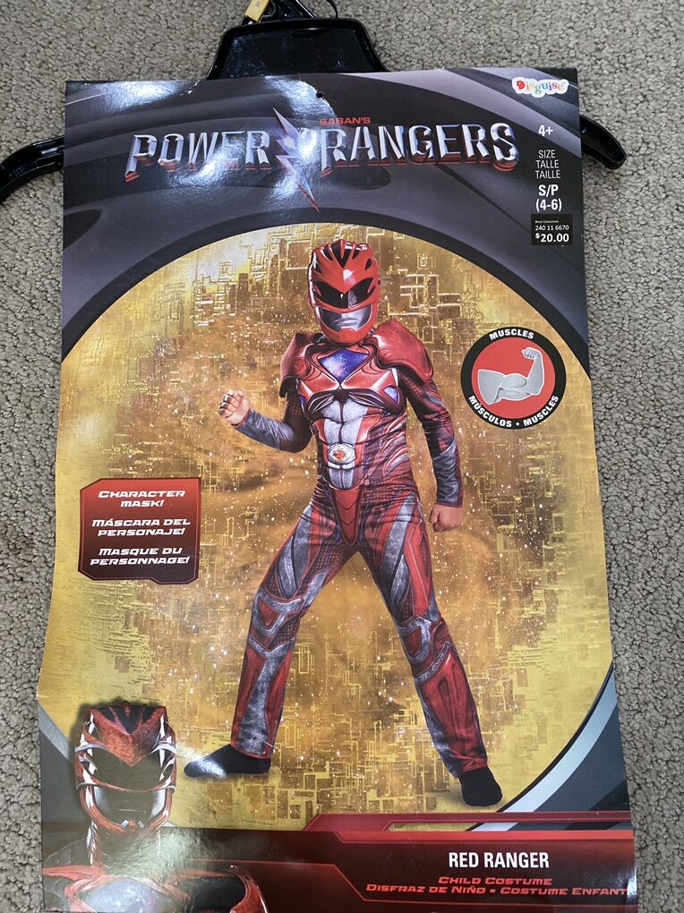 Power Ranger Res Ranger Child Costume