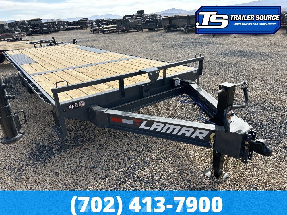 8.5x22 Lamar F8 Deckover Equipment Trailer - 14K GVWR
